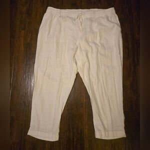 NWT Old Navy Size XL White Wide Leg Pants